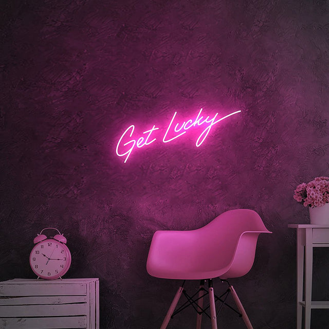 Get Lucky LED Neon Sign light up sign