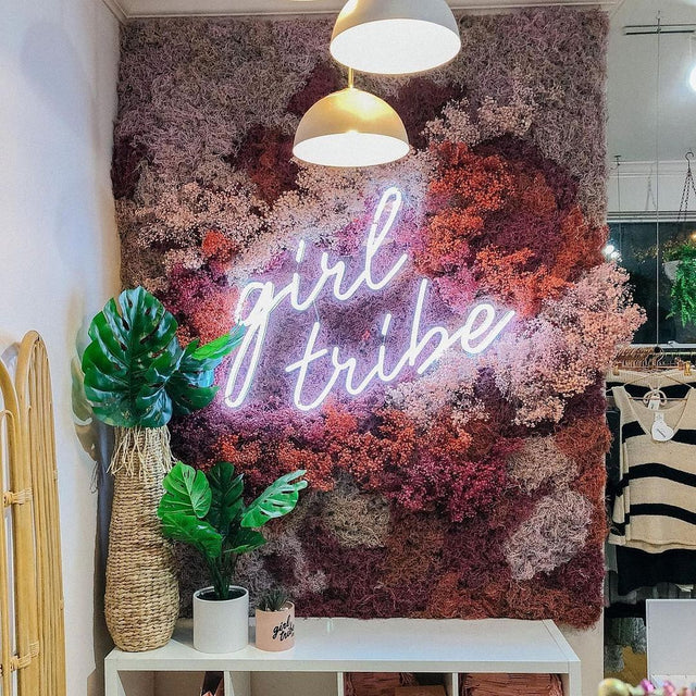 Girl Tribe LED Neon Sign for Salon light up sign