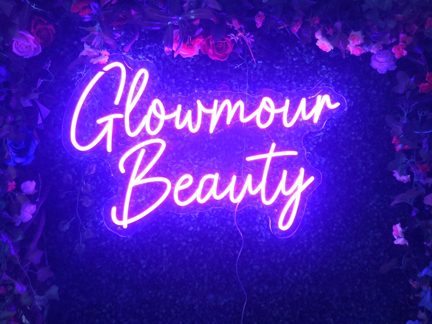 Glowmour Beauty Neon Sign