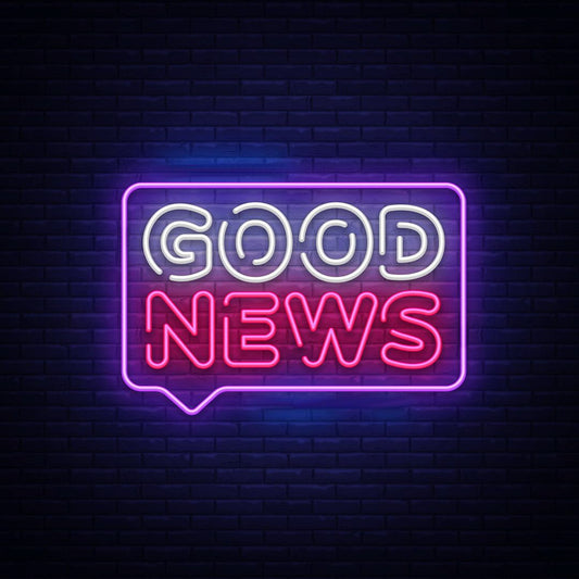 Good News Neon Sign