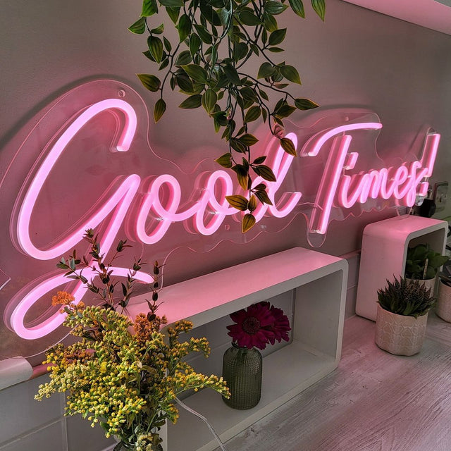 Good Times LED Neon Sign light up sign