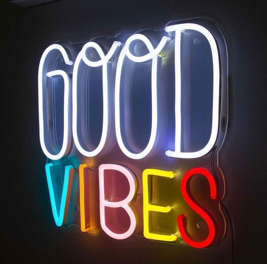 Good Vibes Neon Sign