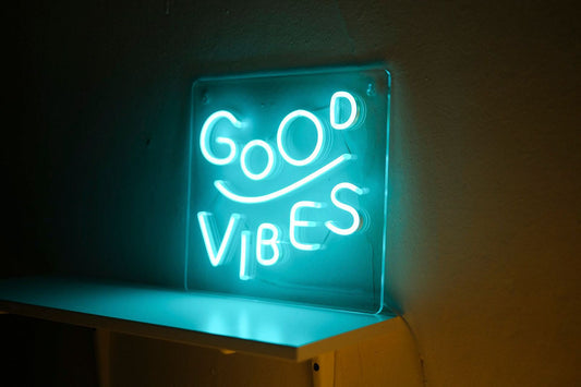 Good Vibes Neon Sign