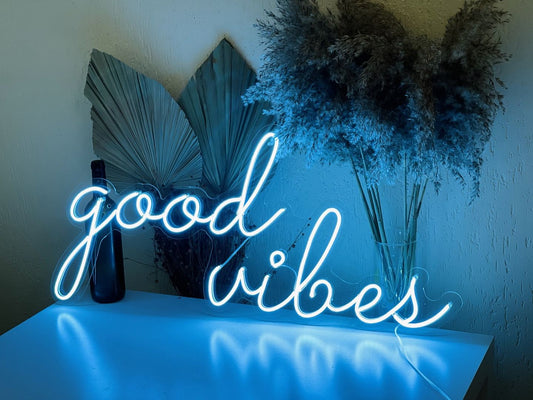 Good Vibes Neon Sign