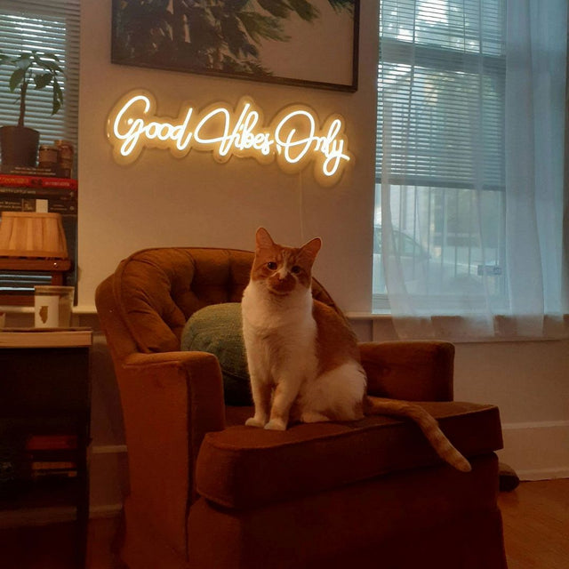Good Vibes Only LED Neon Sign light up sign