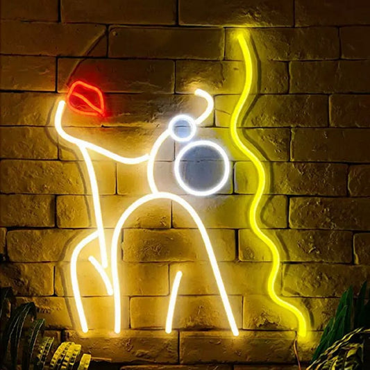 Graceful Lady Neon Sign