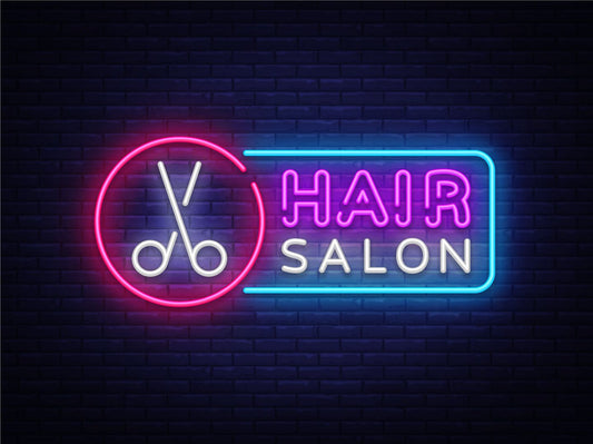 Hair Salon Neon Sign