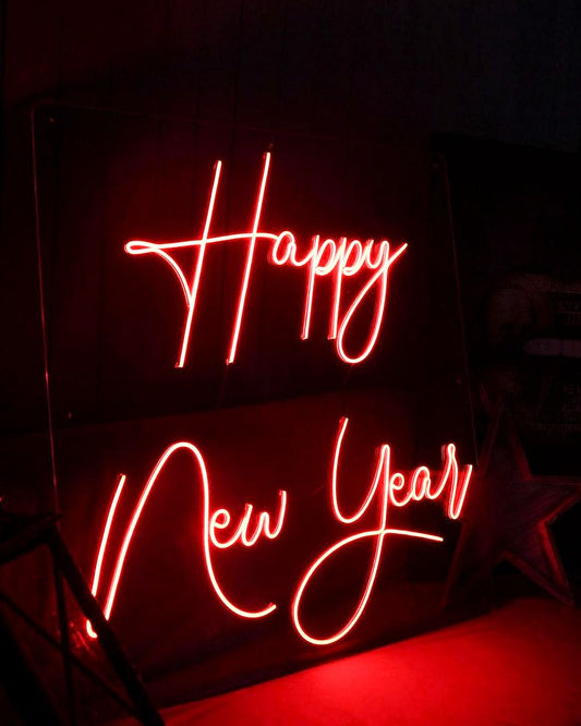 Happg New Year Neon Sign