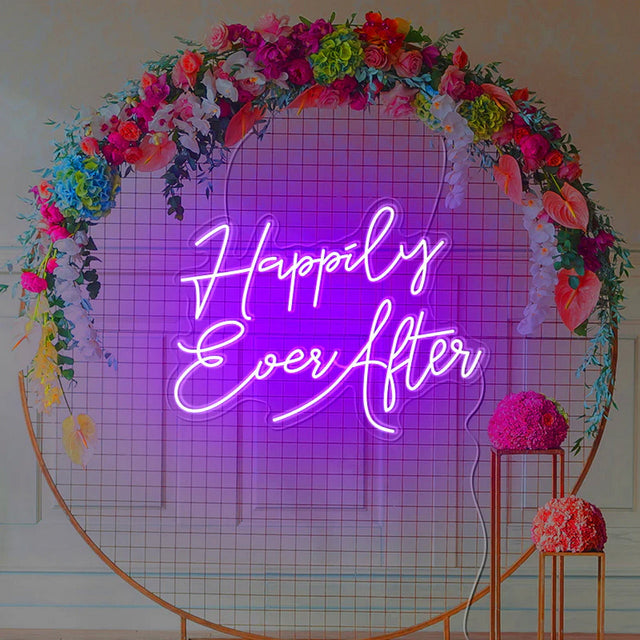 Happily Ever After LED Neon Sign light up sign