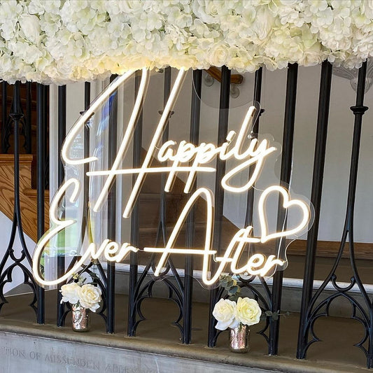 Happily Ever After Neon Sign
