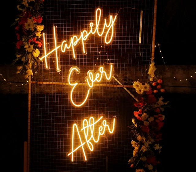 Happily Ever After LED Neon Sign light up sign