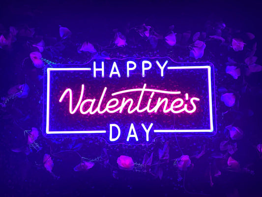 Happy Valentine's Day Neon Sign