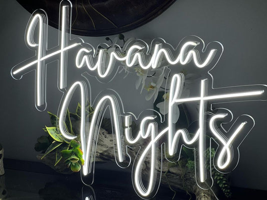 Havana Nights Neon Sign