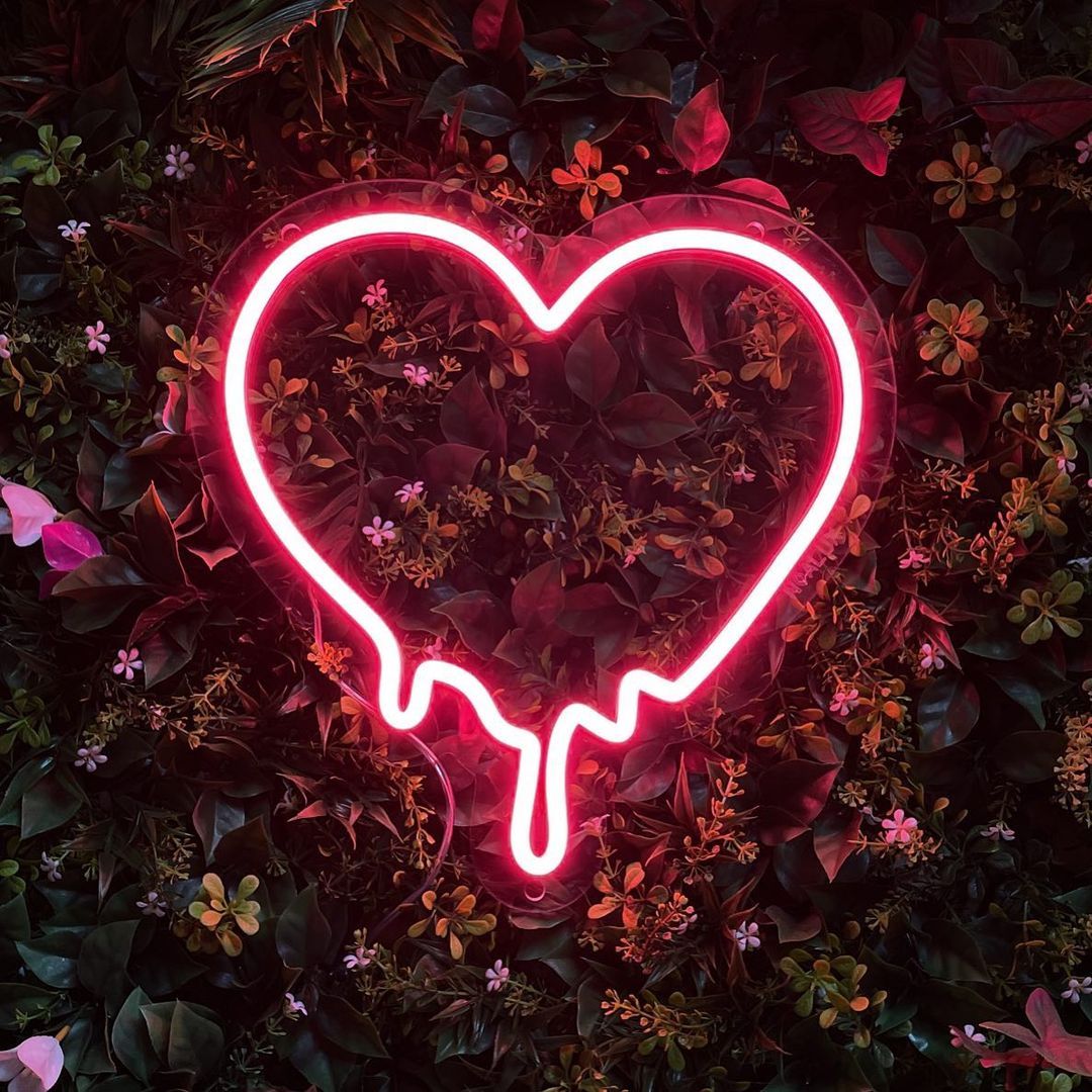Javascript Heart Neon Neon Heart Light