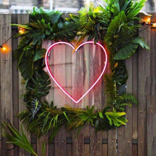Heart Neon Signs, Neon Lights, LED Neon Signs for Room, Bars Light Up Signs, Cool Neon Light Signs, Neon Wall Lights