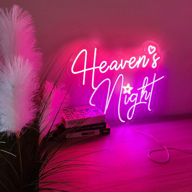Heaven's Night LED Neon Sign for Christmas light up sign