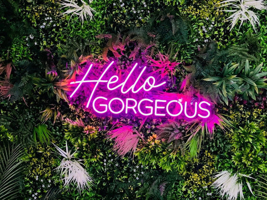 Hello Gorgeous Neon Sign