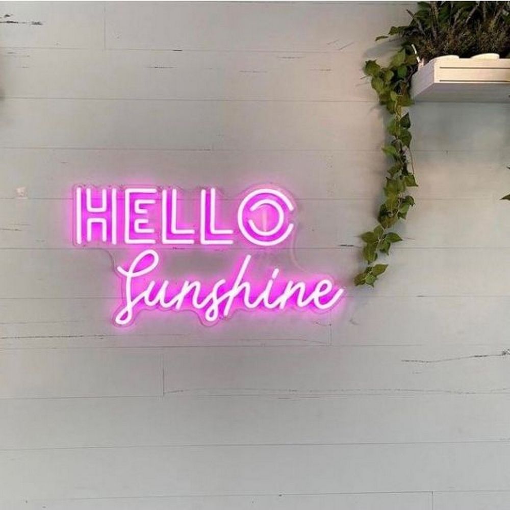Hello Sunshine Neon Sign