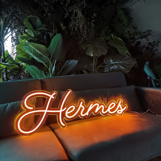 Hermes Neon Sign