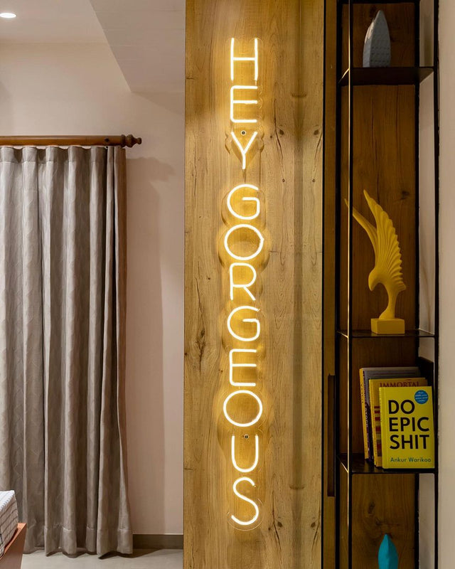 Hey Gorgeous LED Neon Sign light up sign