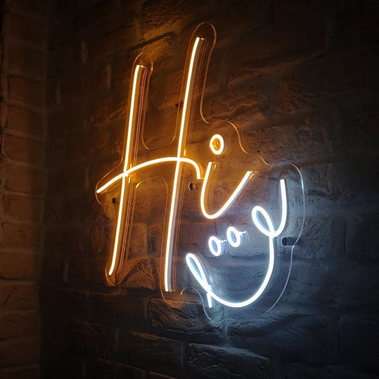 Hi Neon Sign