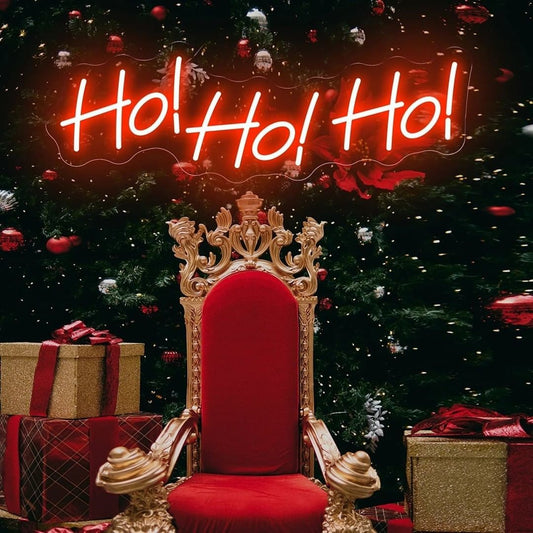 Ho! Ho! Ho! Christmas Neon Sign