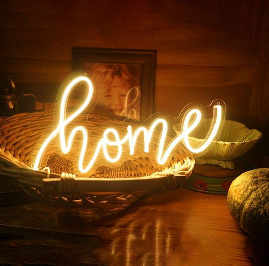 Home Neon Sign