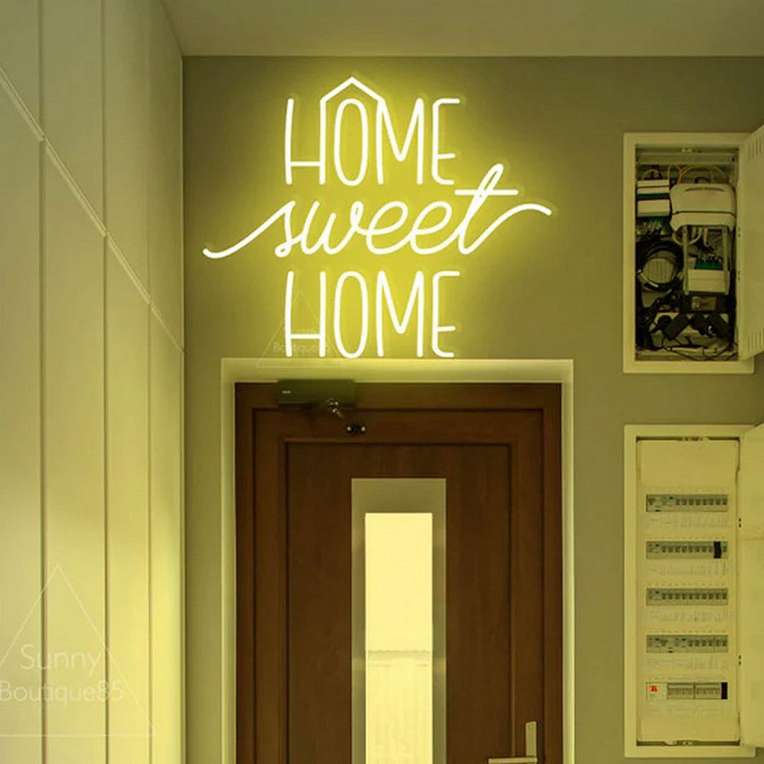 Home Sweet Home  Neon Sign