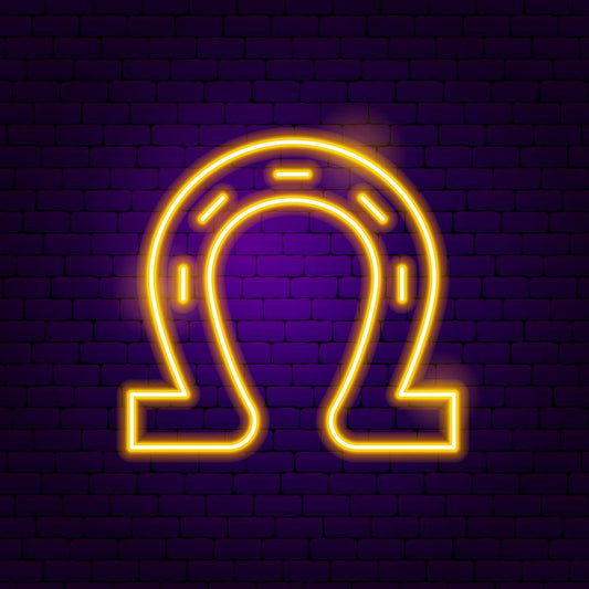 Horseshoe Neon Sign