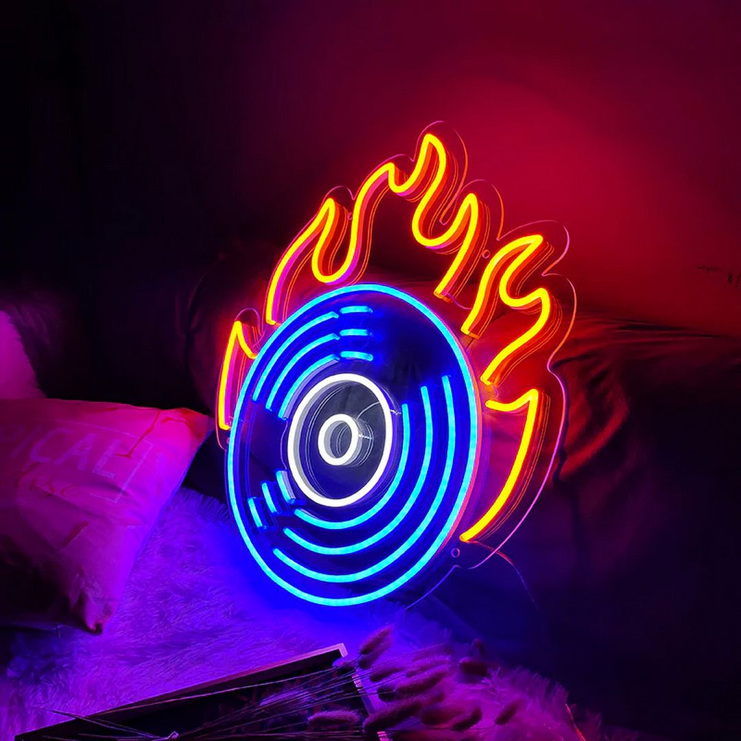 Hot Wheels Neon Sign