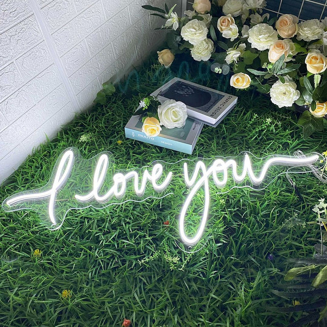 I Love You LED Neon Sign light up sign