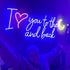 I Love You to The Moon and Back Neon Sign