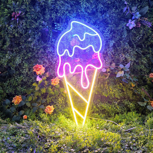Ice Cream Neon Sign