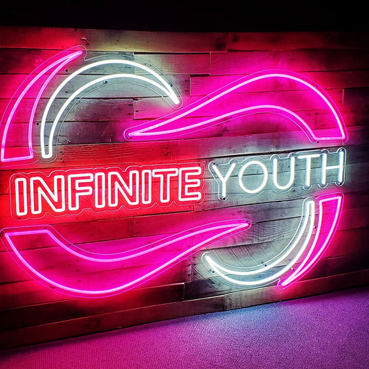 Infinite Youth Neon Sign