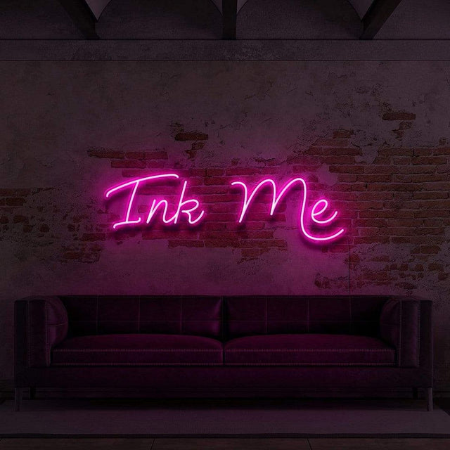 Ink Me LED Neon Sign for Salon light up sign