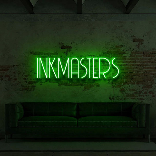 Inkmasters LED Neon Sign for Tattoo Studio light up sign