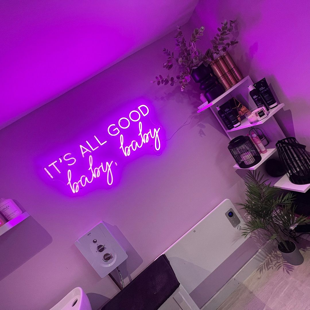 It's All Good Baby Baby Neon Sign