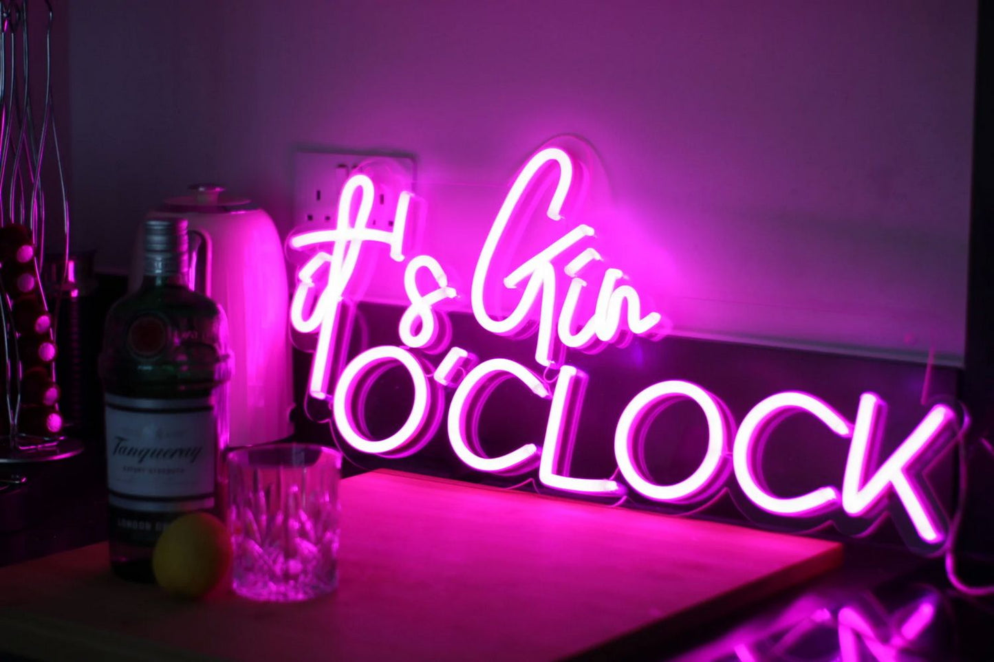 It's Gin O'clock Neon Sign