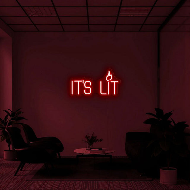 It's Lit LED Neon Sign light up sign