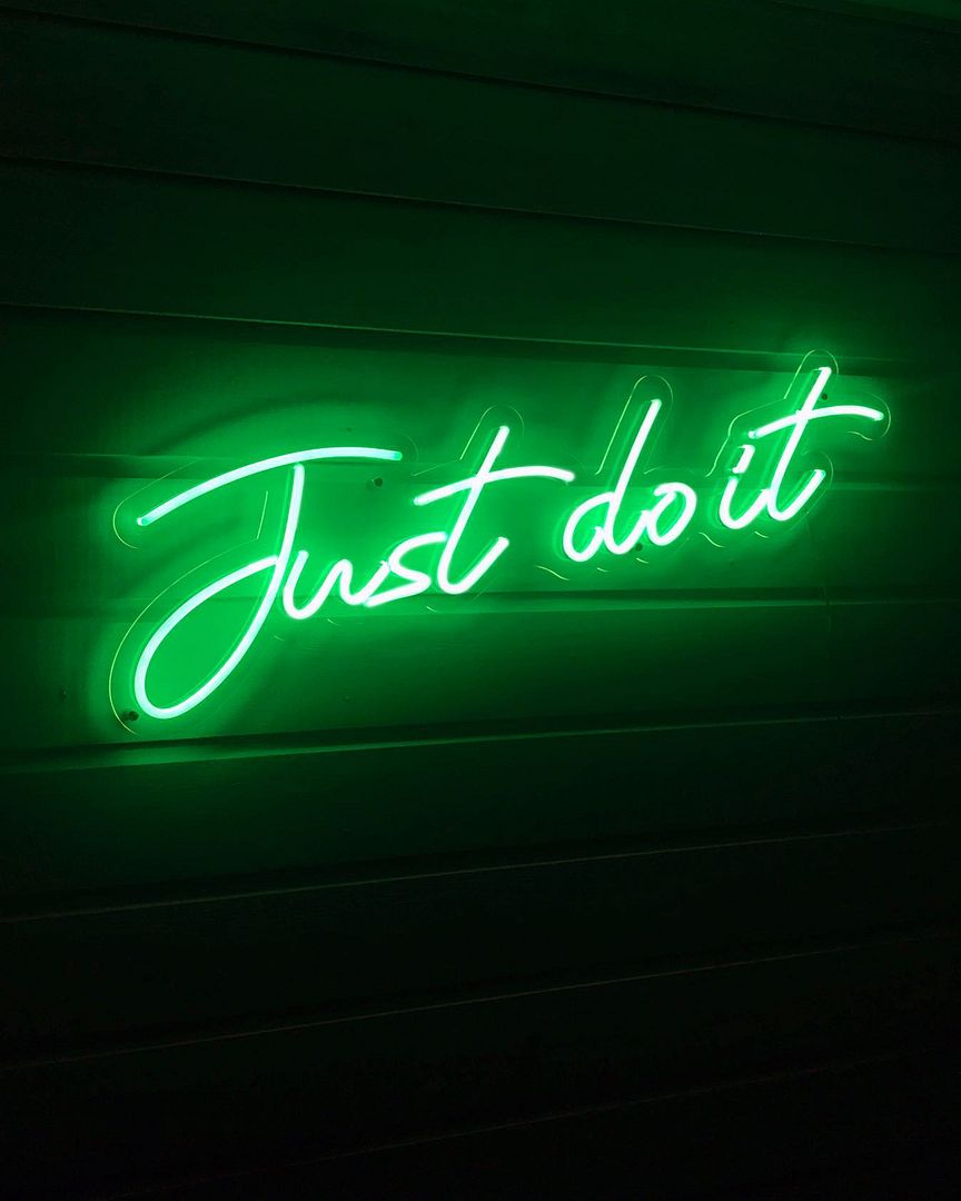 Just Do it Neon Sign