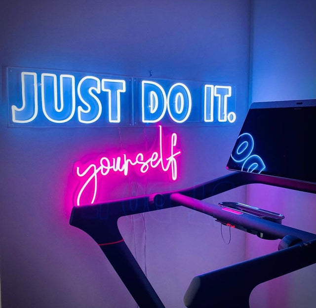 Just Do it Yourself LED Neon Sign for Storefront light up sign