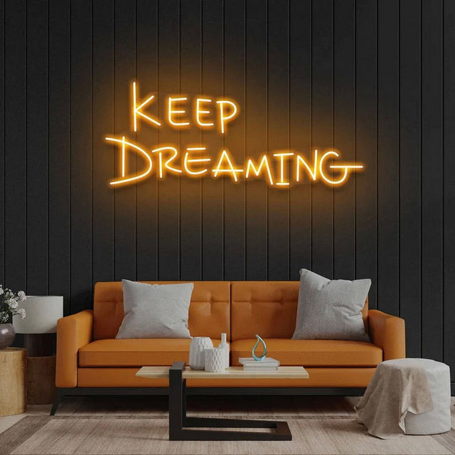 Keep Dreaming LED Neon Sign light up sign
