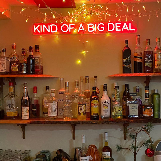 Kind of a Big Deal LED Neon Sign for Bar light up sign