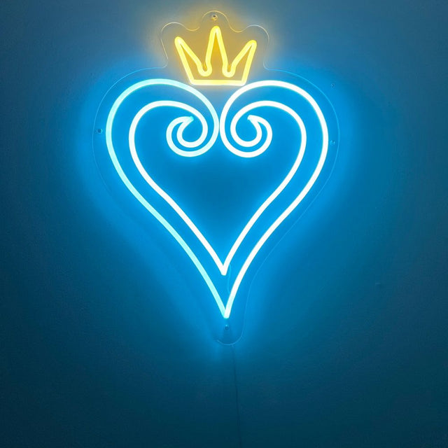 Kingdom Heart LED Neon Sign for Salon light up sign