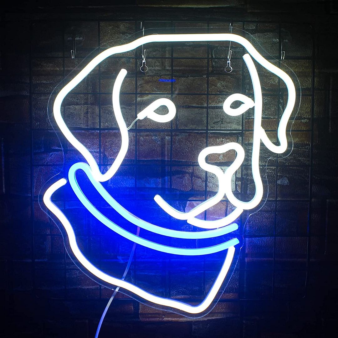 Labrador Retriever Neon Sign