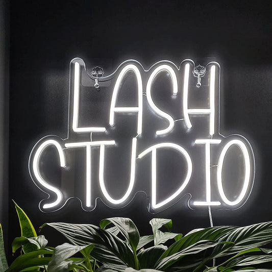Lash Studio Neon Sign