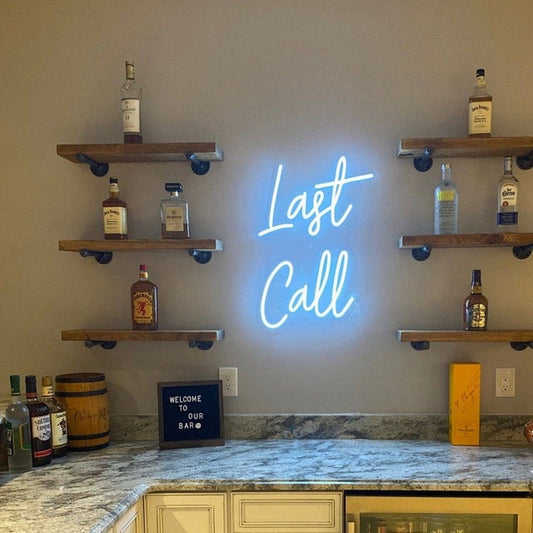 Last Call Neon Sign