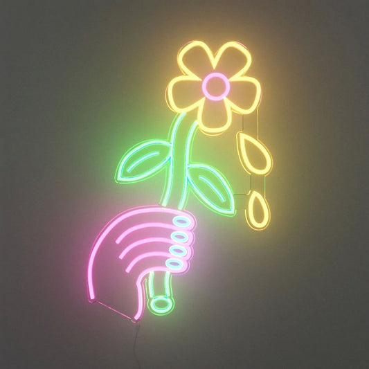 Lazy Daisy Neon Sign