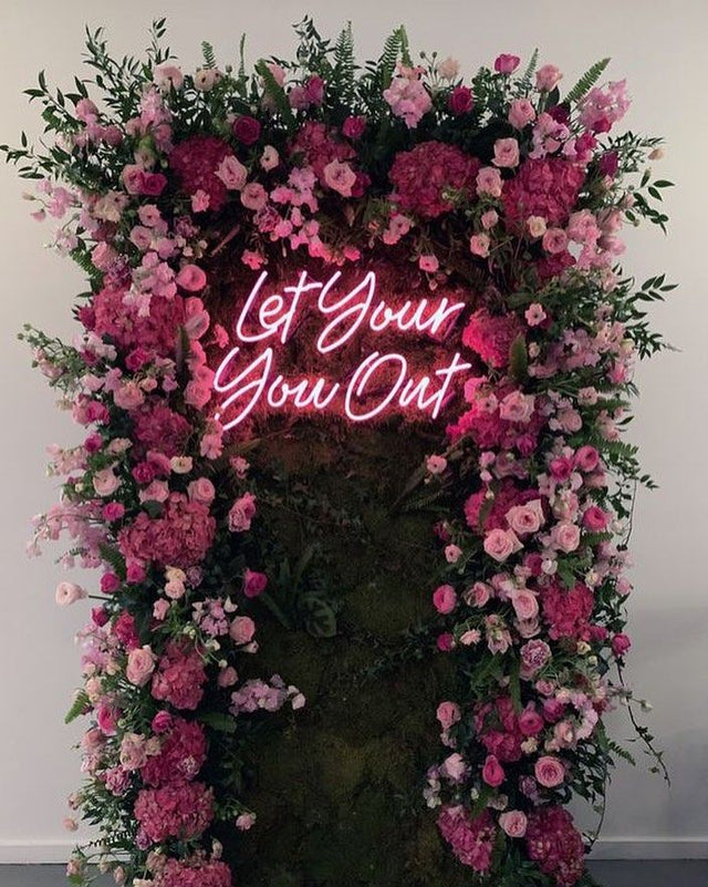 Let Your You Out LED Neon Sign light up sign