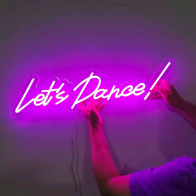 Let's Dance LED Neon Sign light up sign